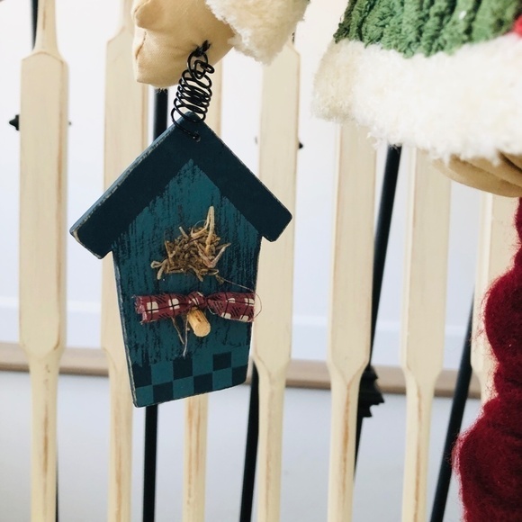 RUSTIC Christmas Santa, Christmas Decor, Very Good Condition - Picture 7 of 11